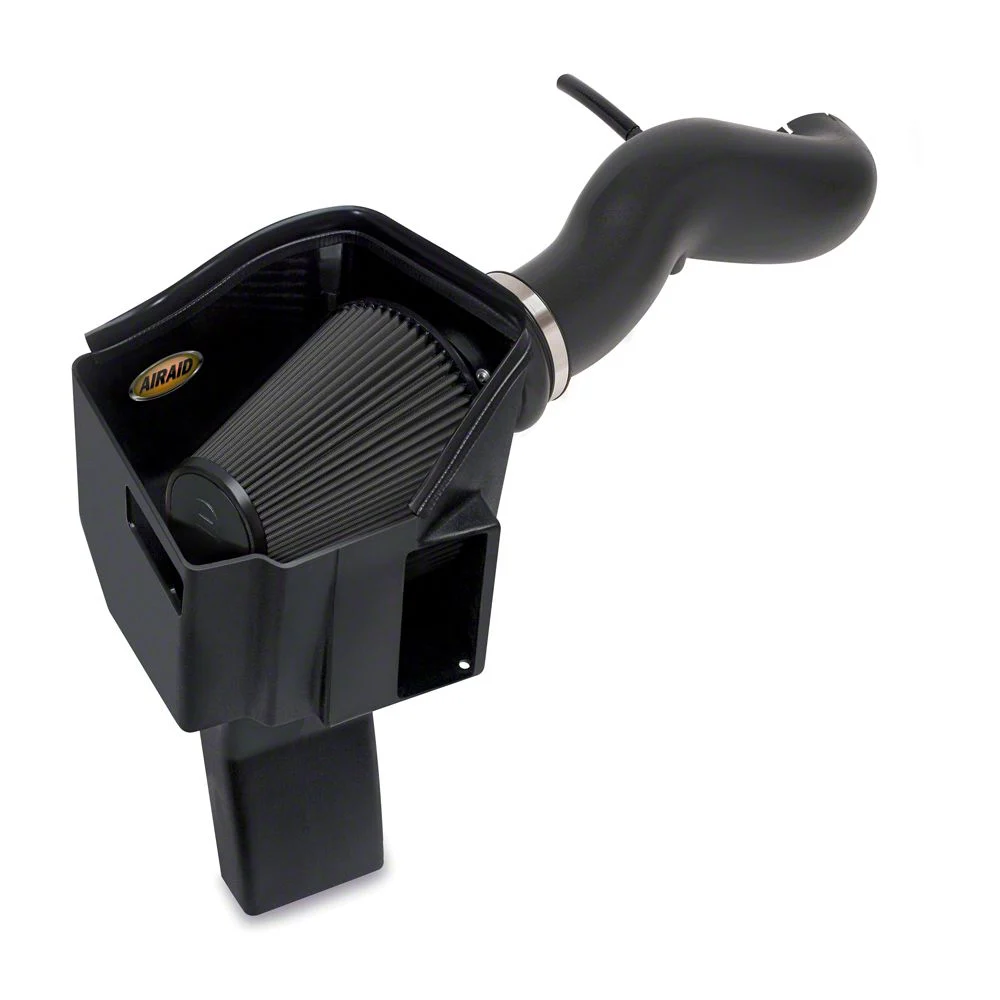 Airaid MXP Series Cold Air Intake with Black SynthaMax Dry Filter (11-15 6.0L Silverado 3500 HD w/ Mechanical Cooling Fan)