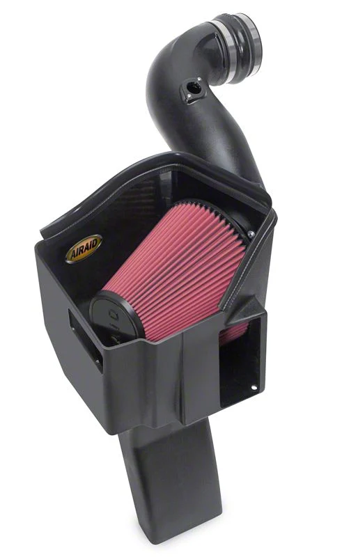Airaid MXP Series Cold Air Intake with Red SynthaMax Dry Filter (07-10 6.6L Duramax Silverado 3500 HD)