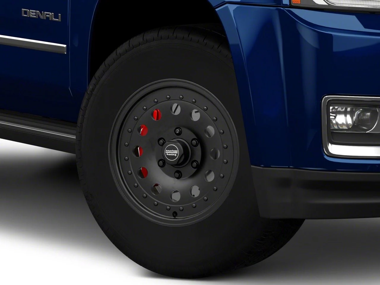 American Racing AR62 Outlaw II Satin Black 6-Lug Wheel; 17x8; 0mm Offset (15-20 Yukon)