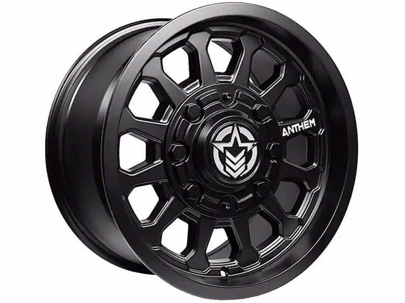 Anthem Off-Road Intimidator Satin Black 8-Lug Wheel; 20x10; -24mm Offset (19-26 RAM 3500 SRW)