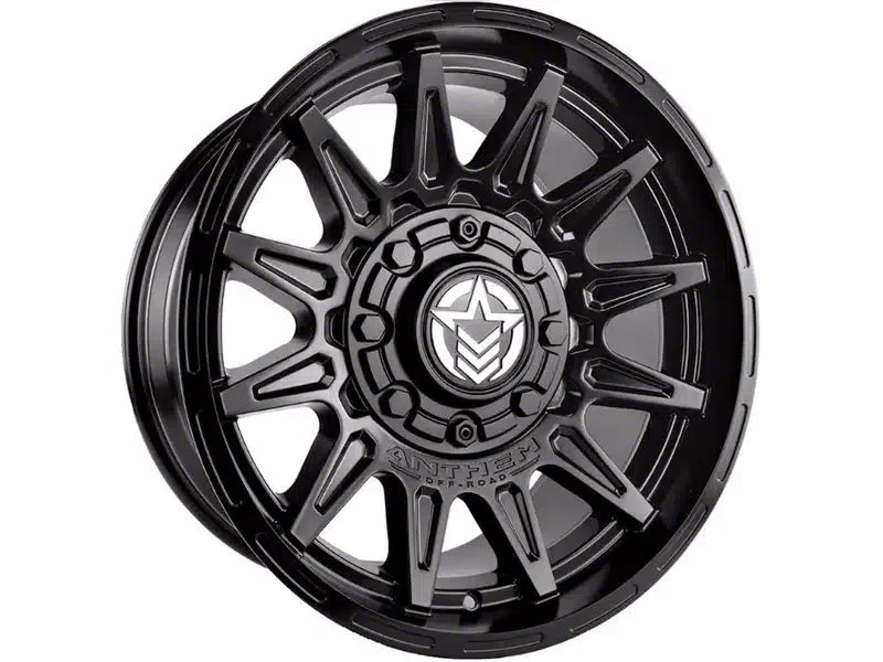 Anthem Off-Road Liberty Satin Black 8-Lug Wheel; 20x12; -44mm Offset (19-26 RAM 3500 SRW)