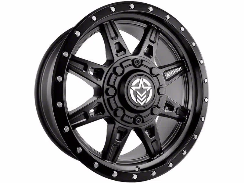 Anthem Off-Road Rogue Satin Black 8-Lug Wheel; 20x9; 0mm Offset (19-26 RAM 3500 SRW)
