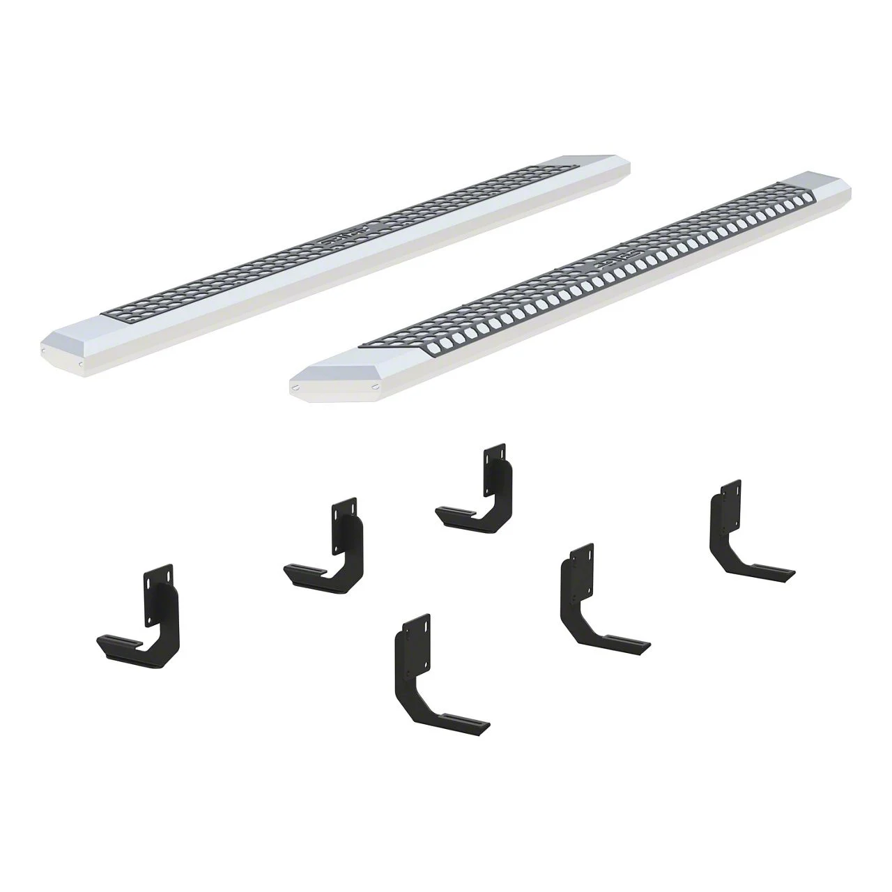 AdvantEDGE 5.50-Inch Side Step Bars; Chrome (11-16 F-250 Super Duty SuperCrew)