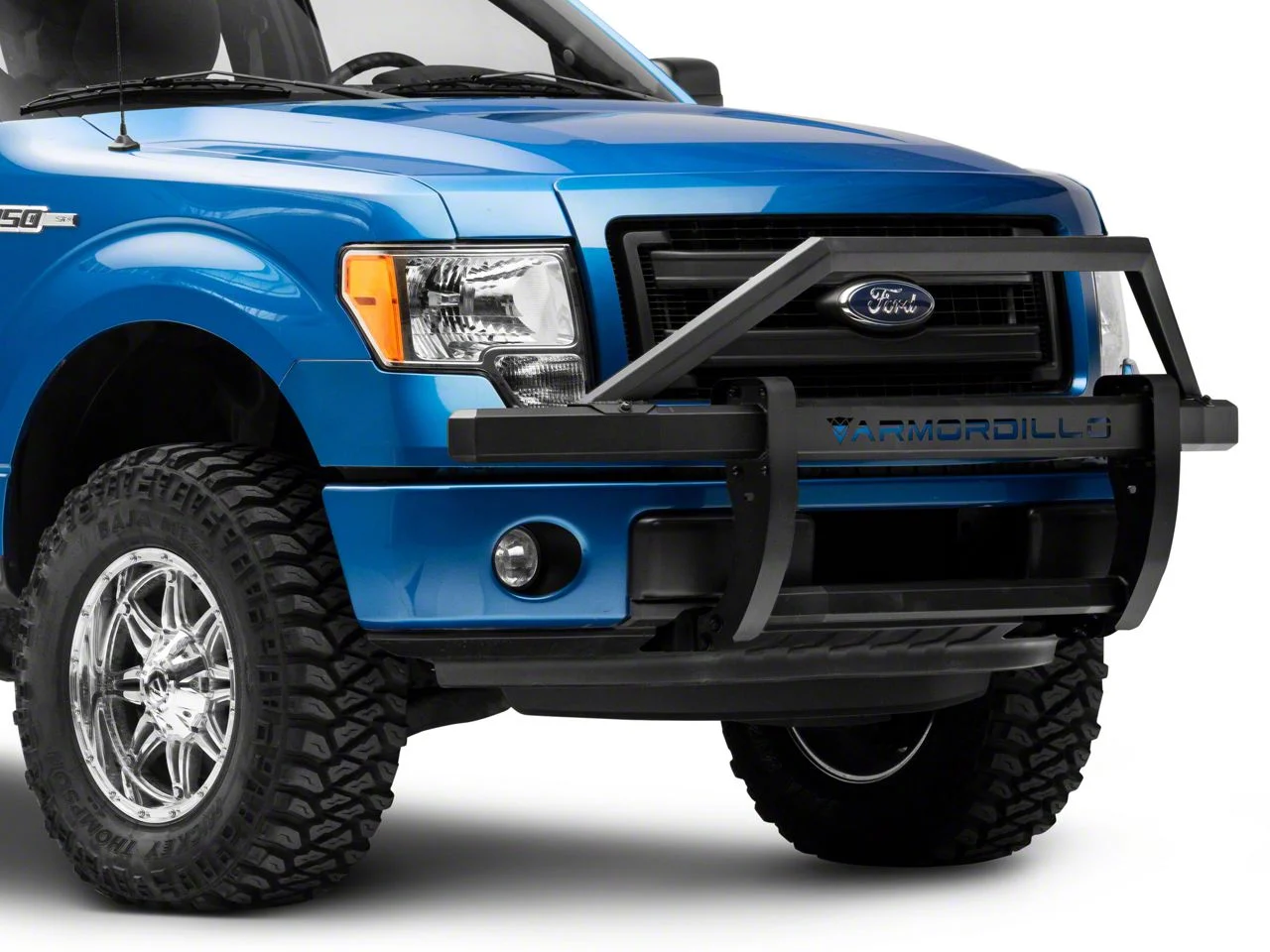 AR2 Pre-Runner Grille Guard; Matte Black (06-14 F-150, Excluding Raptor)
