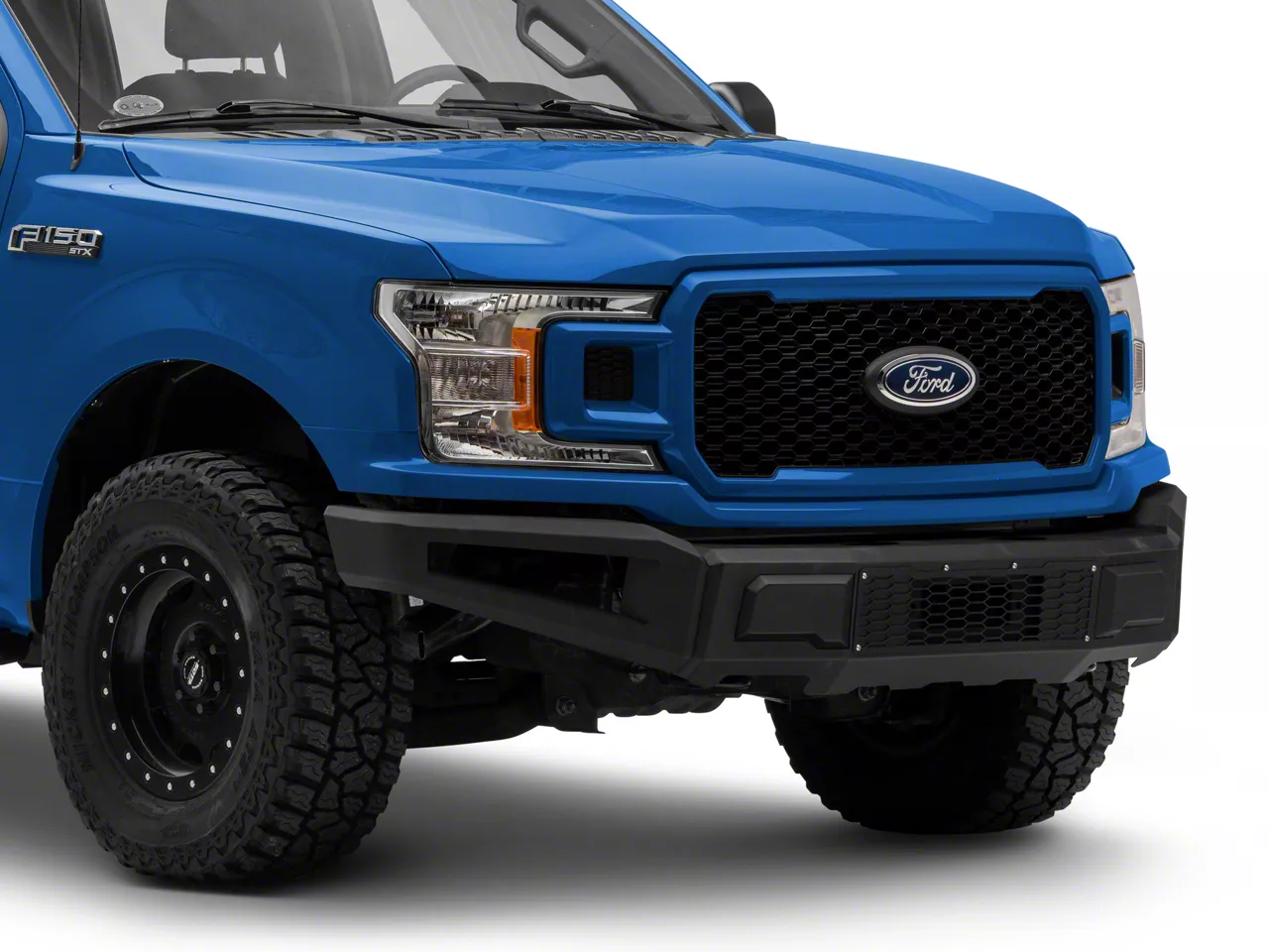 RP Series Front Bumper; Matte Black (18-20 F-150, Excluding Raptor)