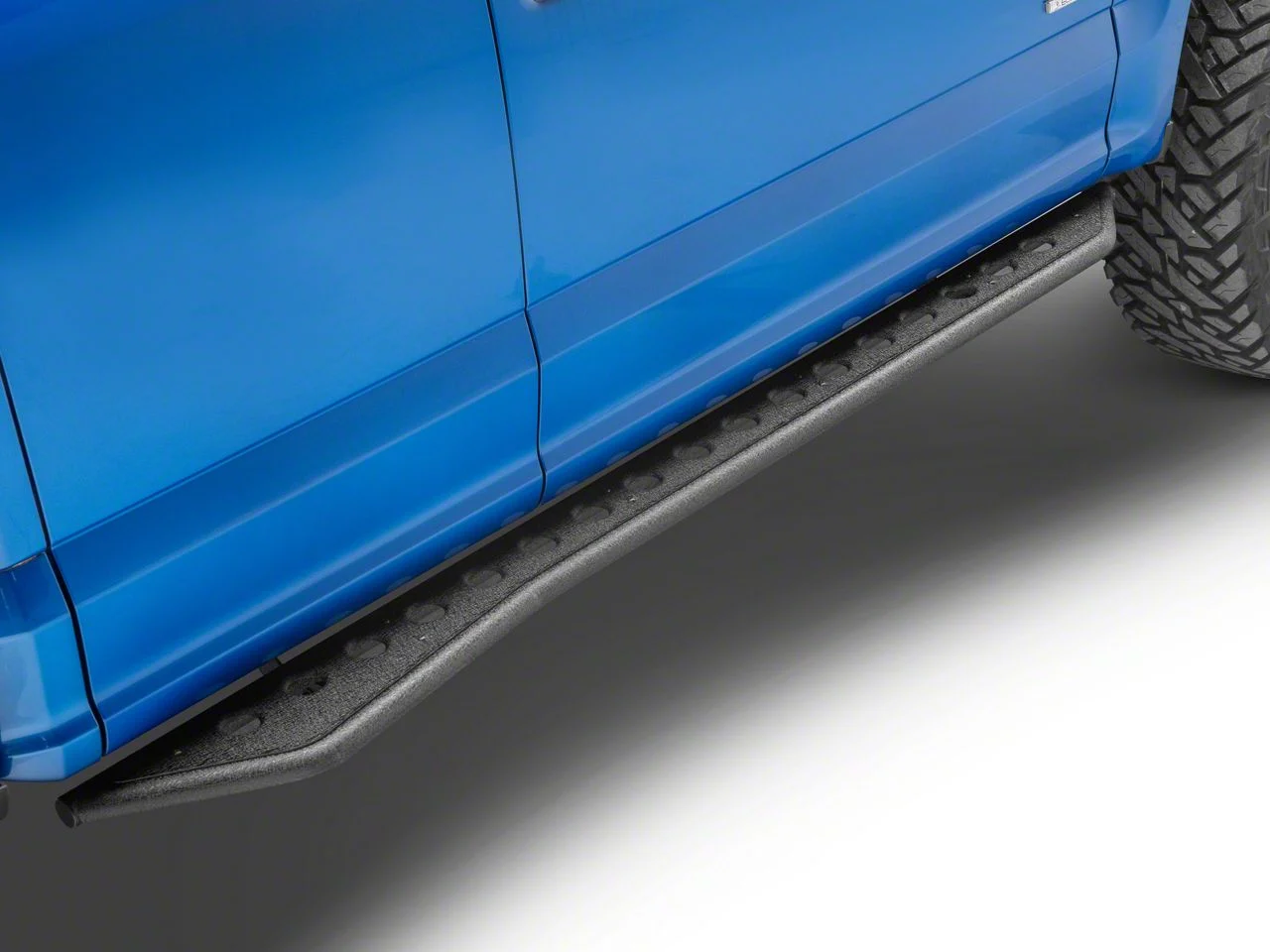 RS Series Running Boards; Textured Black (15-26 F-150 SuperCab)