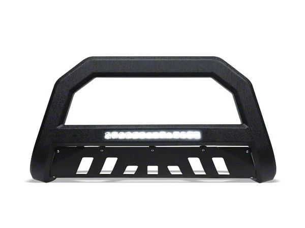 AR Series Bull Bar with LED Light Bar; Textured Black (10-18 RAM 2500)