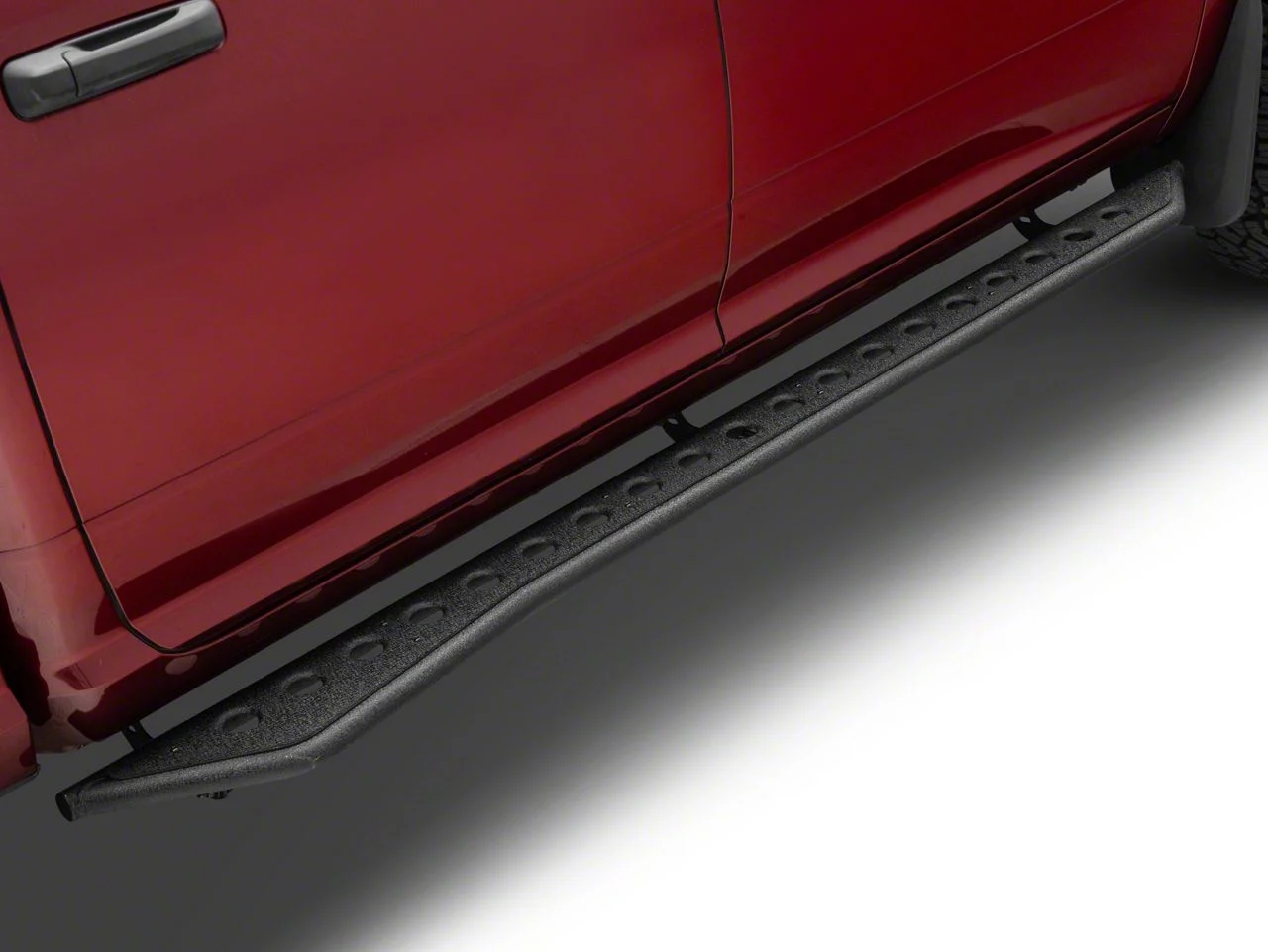 RS Series Running Boards; Textured Black (10-18 RAM 3500 Crew Cab)