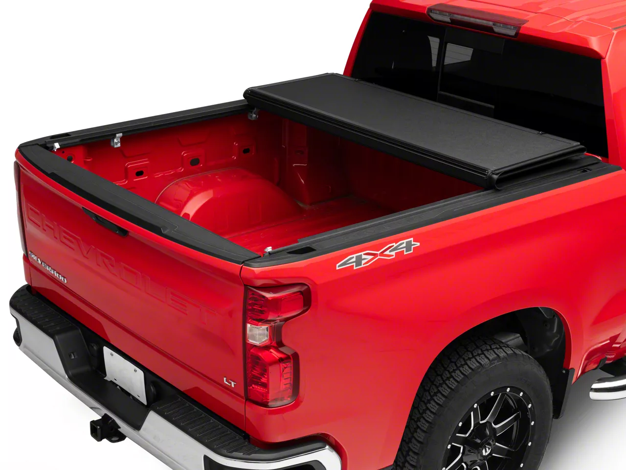 CoveRex TFX Series Folding Tonneau Cover (19-26 Sierra 1500 w/ 5.80-Foot Short & 6.50-Foot Standard Box)