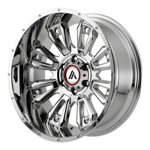 Asanti Blackhawk Chrome 6-Lug Wheel; 20x9; 18mm Offset (14-18 Sierra 1500)
