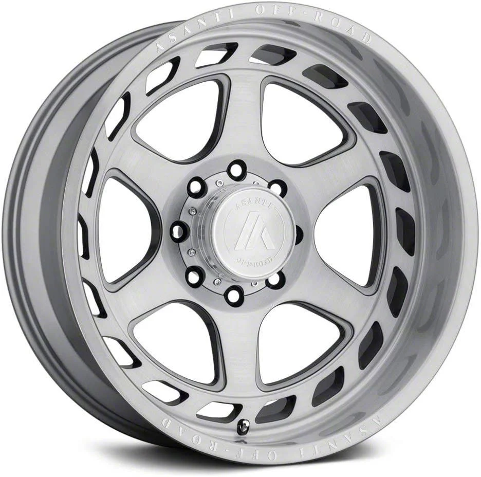 Asanti Anvil Titanium Brushed 6-Lug Wheel; 20x9; 18mm Offset (19-26 Sierra 1500)