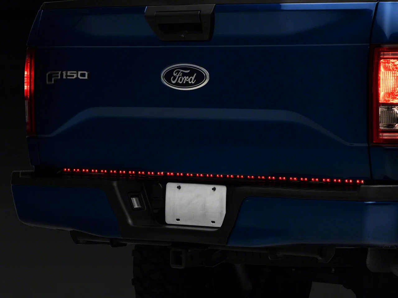 Raxiom Axial Series 60-Inch Tailgate LED Light Bar with Turn Signals and Reverse (Universal; Some Adaptation May Be Required)