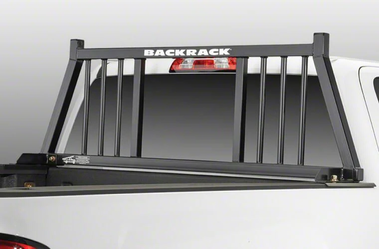 BackRack Three Round Headache Rack Frame with 21-Inch Wide Toolbox No Drill Installation Kit (07-19 Silverado 2500 HD)