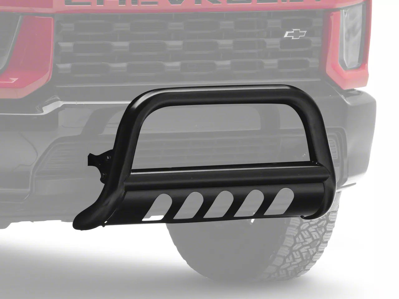 Barricade 3-Inch Bull Bar; Black (20-26 Silverado 2500 HD)