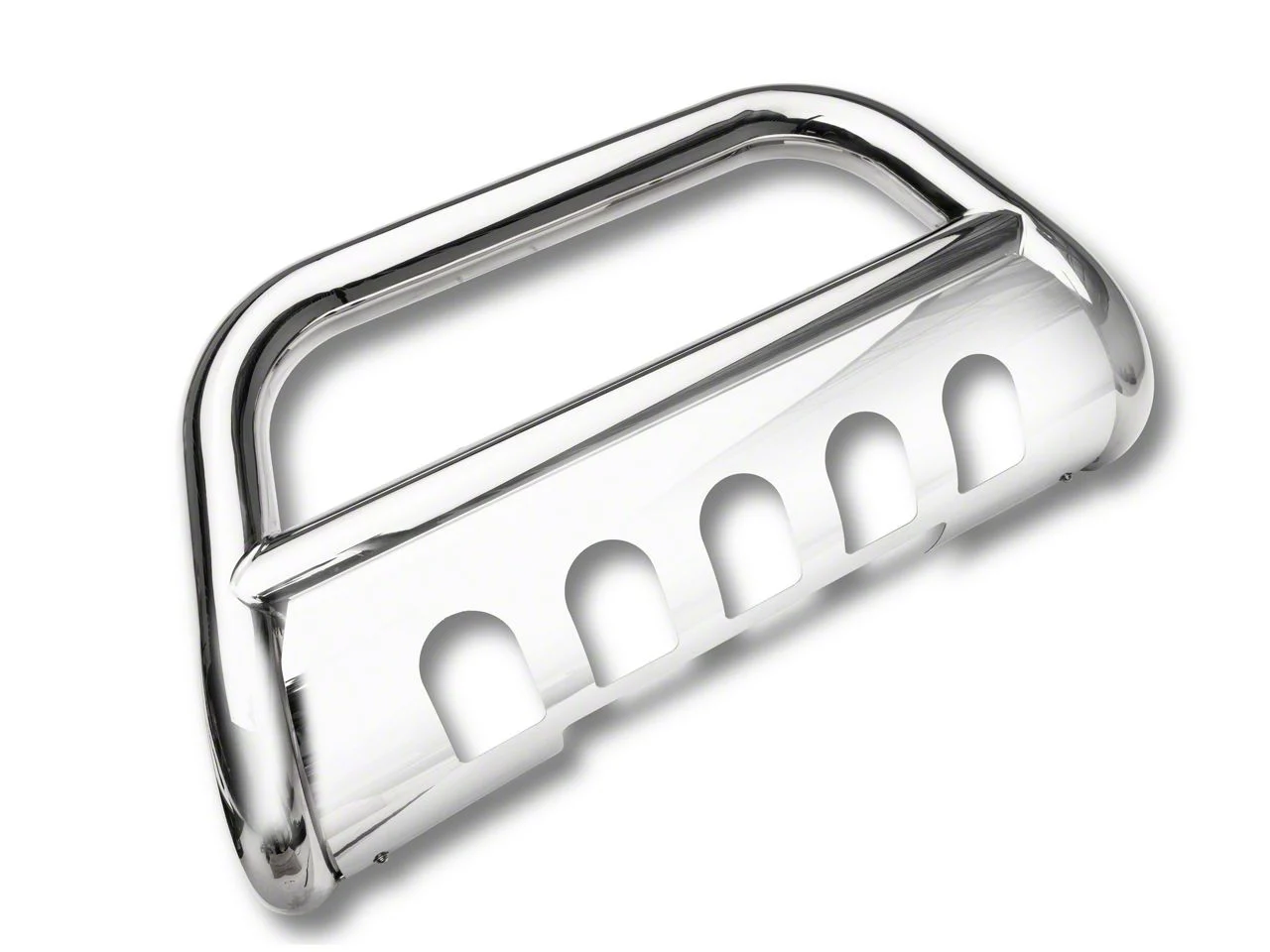 Barricade 3-Inch Bull Bar; Stainless Steel (07-10 Silverado 3500 HD)