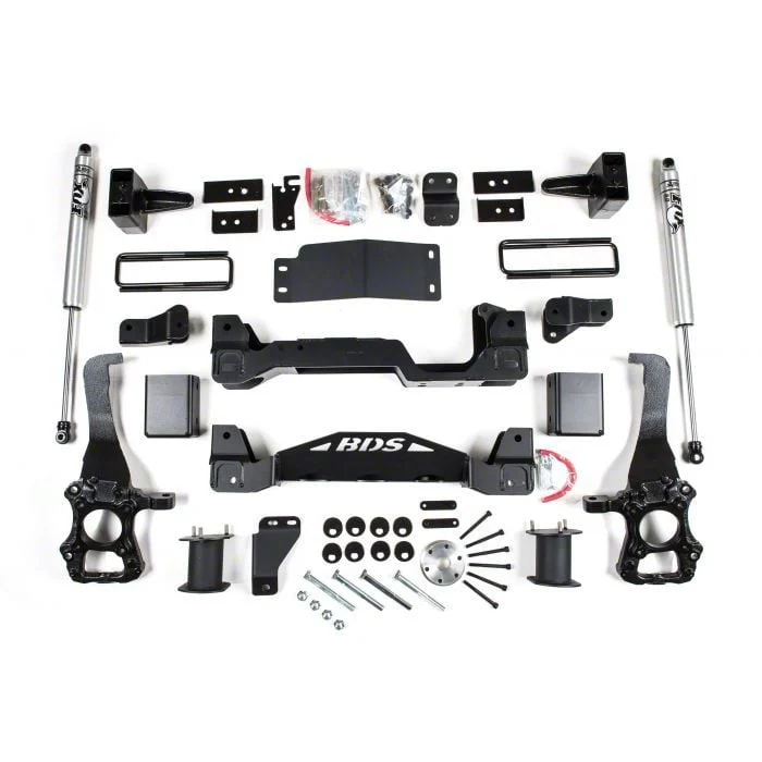 BDS 6-Inch Suspension Lift Kit with NX2 Nitro Shocks (15-20 4WD F-150 SuperCab, SuperCrew, Excluding Raptor)