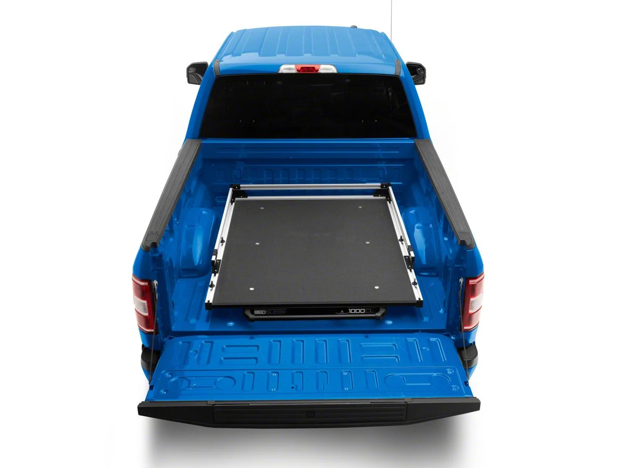 Bedslide 1000 Classic Bed Cargo Slide; Silver (01-26 F-150 w/ 5-1/2-Foot Bed)