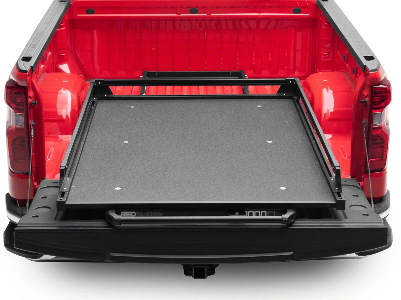 Bedslide 1000 Classic Bed Cargo Slide; Black (19-26 Silverado 1500 w/ 5.80-Foot Short Box)