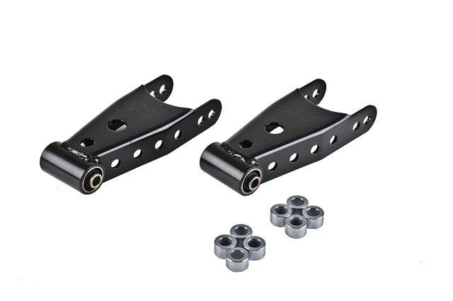 Belltech 2 to 3-Inch Drop Leaf Spring Shackles (04-13 4WD F-150, Excluding Raptor)