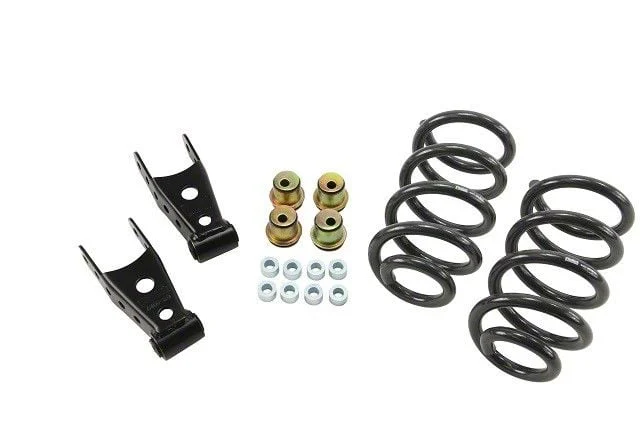 Belltech Lowering Kit; 1 to 2-Inch Front / 2 to 3-Inch Rear (14-18 2WD Silverado 1500 Double Cab, Crew Cab)