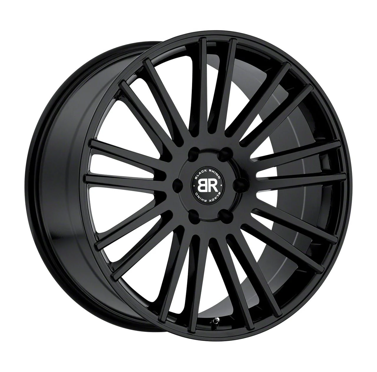 Black Rhino Kruger Gloss Black 5-Lug Wheel; 22x9.5; 20mm Offset (02-08 RAM 1500, Excluding Mega Cab)