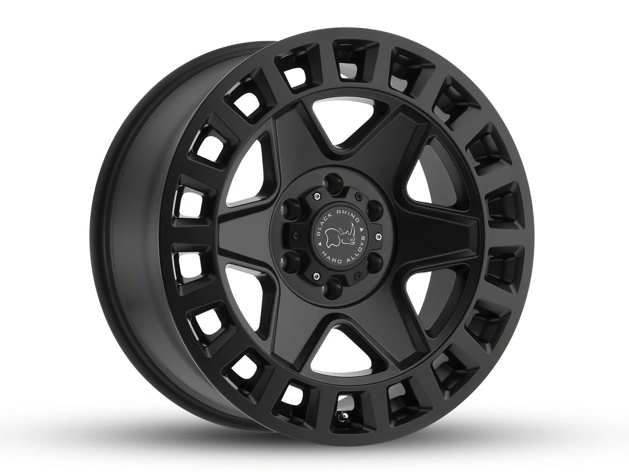 Black Rhino York Matte Black 5-Lug Wheel; 18x9; 0mm Offset (02-08 RAM 1500, Excluding Mega Cab)