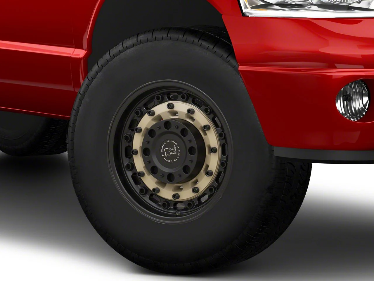 Black Rhino Arsenal Sand on Black 8-Lug Wheel; 17x9.5; -18mm Offset (03-09 RAM 3500 SRW)