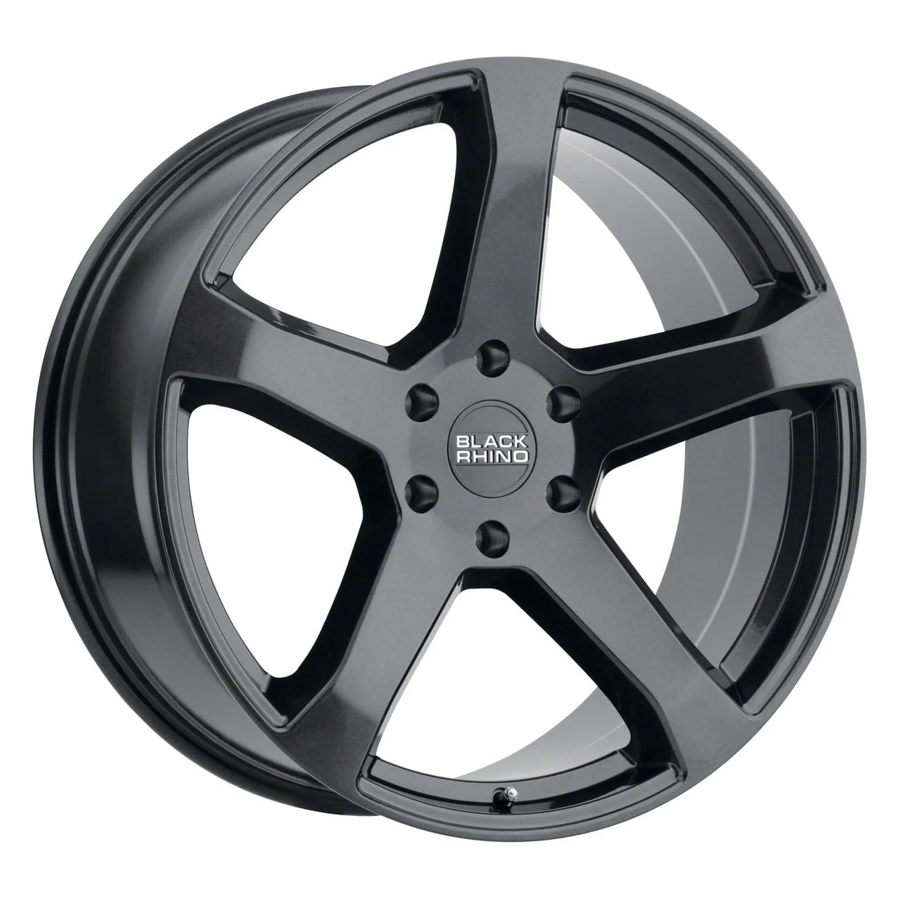 Black Rhino Faro Metallic Black 6-Lug Wheel; 20x9; 15mm Offset (07-13 Sierra 1500)