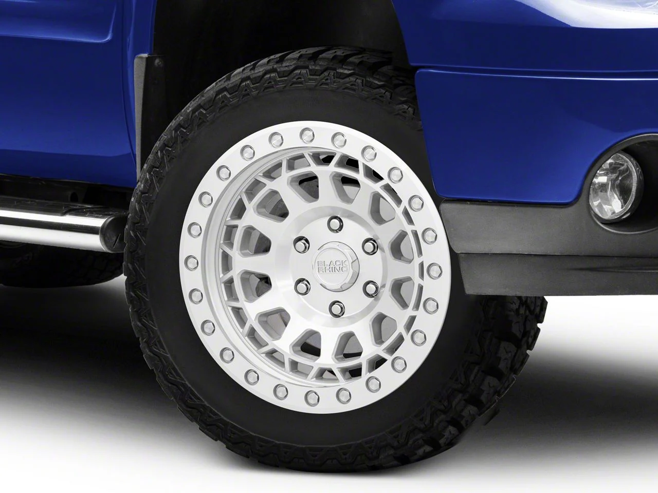 Black Rhino Primm Silver with Mirror Face 6-Lug Wheel; 20x9.5; 12mm Offset (07-13 Sierra 1500)