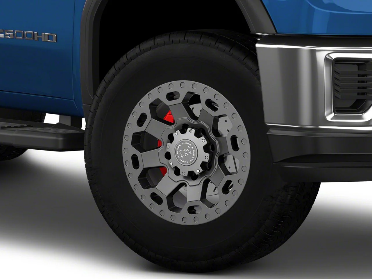Black Rhino Warlord Matte Gunmetal 8-Lug Wheel; 18x9; 12mm Offset (11-14 Sierra 3500 SRW)