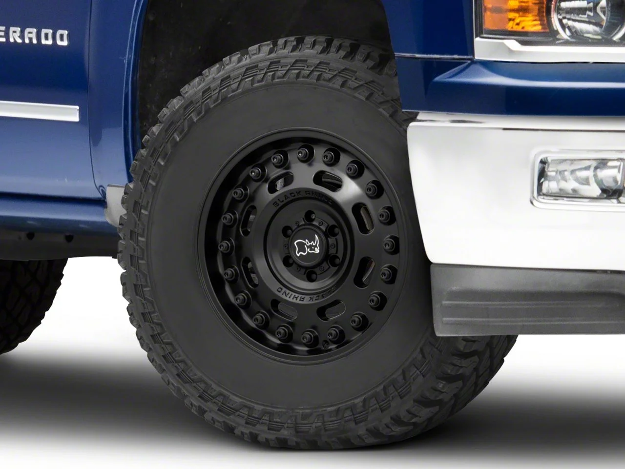 Black Rhino Axle Matte Black 6-Lug Wheel; 17x9.5; 6mm Offset (14-18 Silverado 1500)