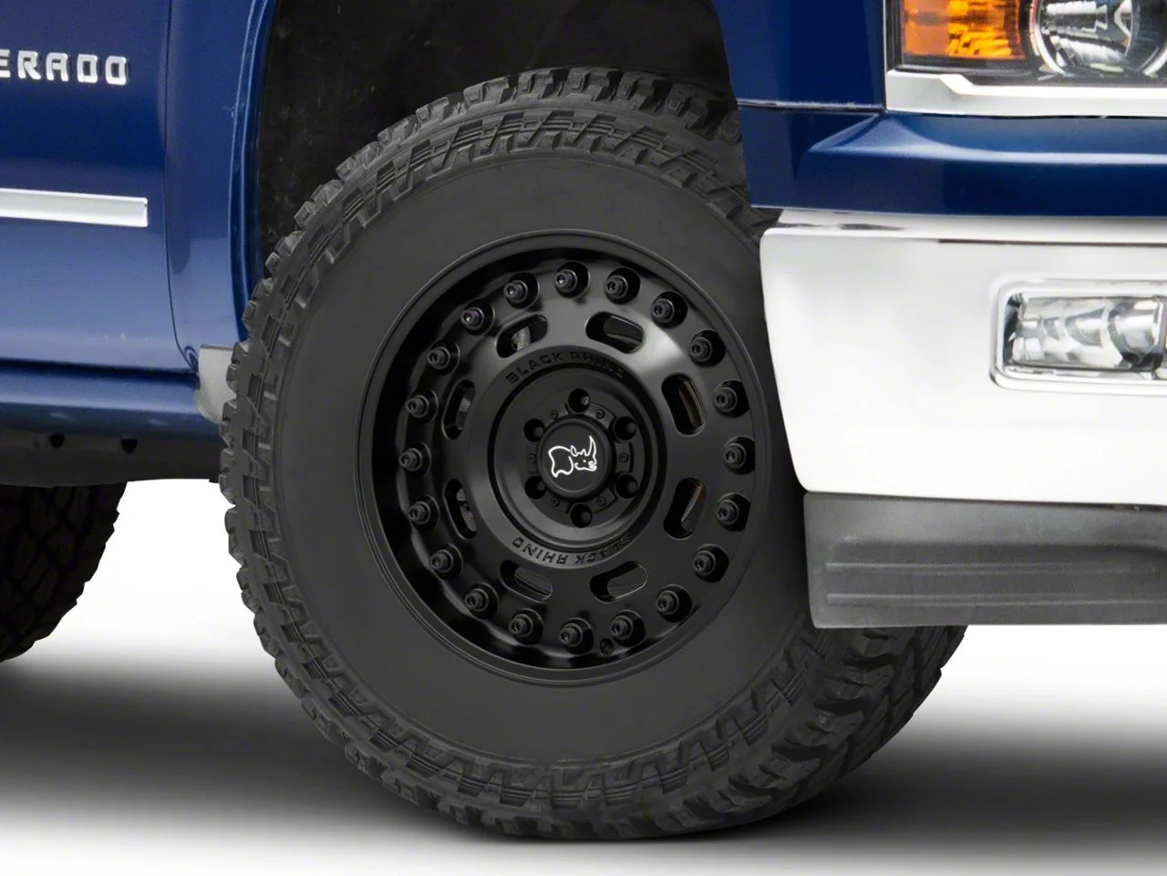 Black Rhino Axle Matte Black 6-Lug Wheel; 18x9.5; 6mm Offset (14-18 Silverado 1500)