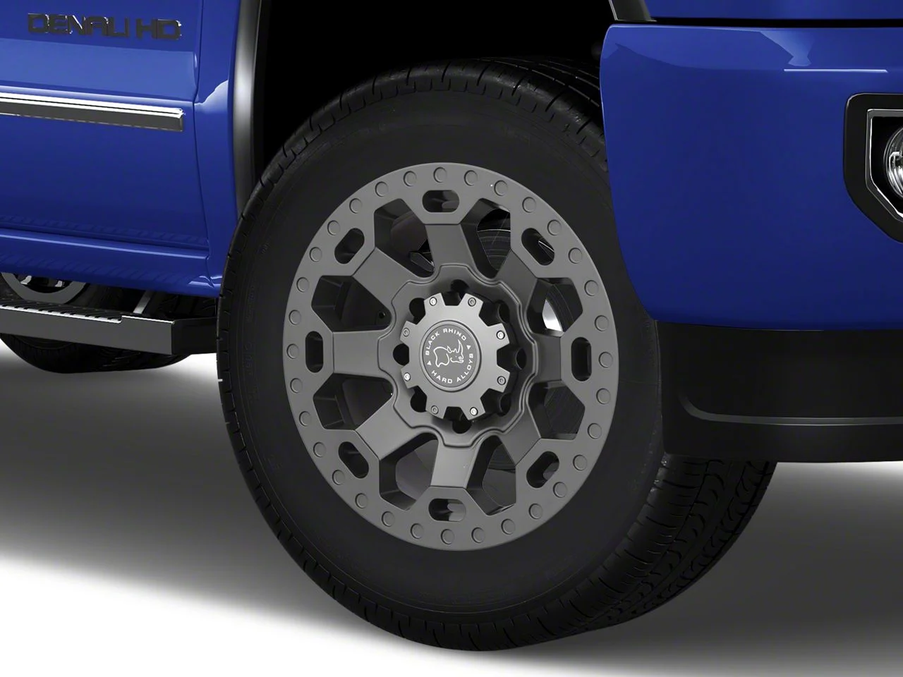 Black Rhino Warlord Matte Gunmetal 8-Lug Wheel; 20x9; 12mm Offset (15-19 Sierra 3500 HD SRW)