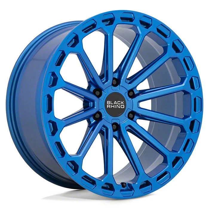 Black Rhino Kaizen Dearborn Blue 6-Lug Wheel; 17x9.5; -12mm Offset (15-20 Yukon)