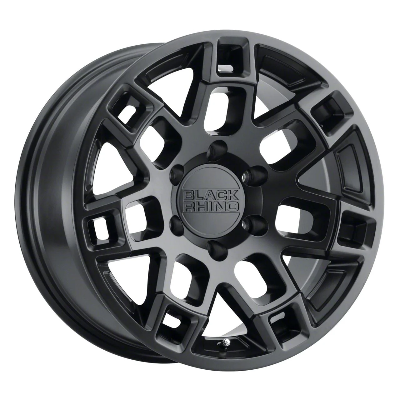 Black Rhino Ridge Matte Black 5-Lug Wheel; 20x9; 2mm Offset (02-08 RAM 1500, Excluding Mega Cab)