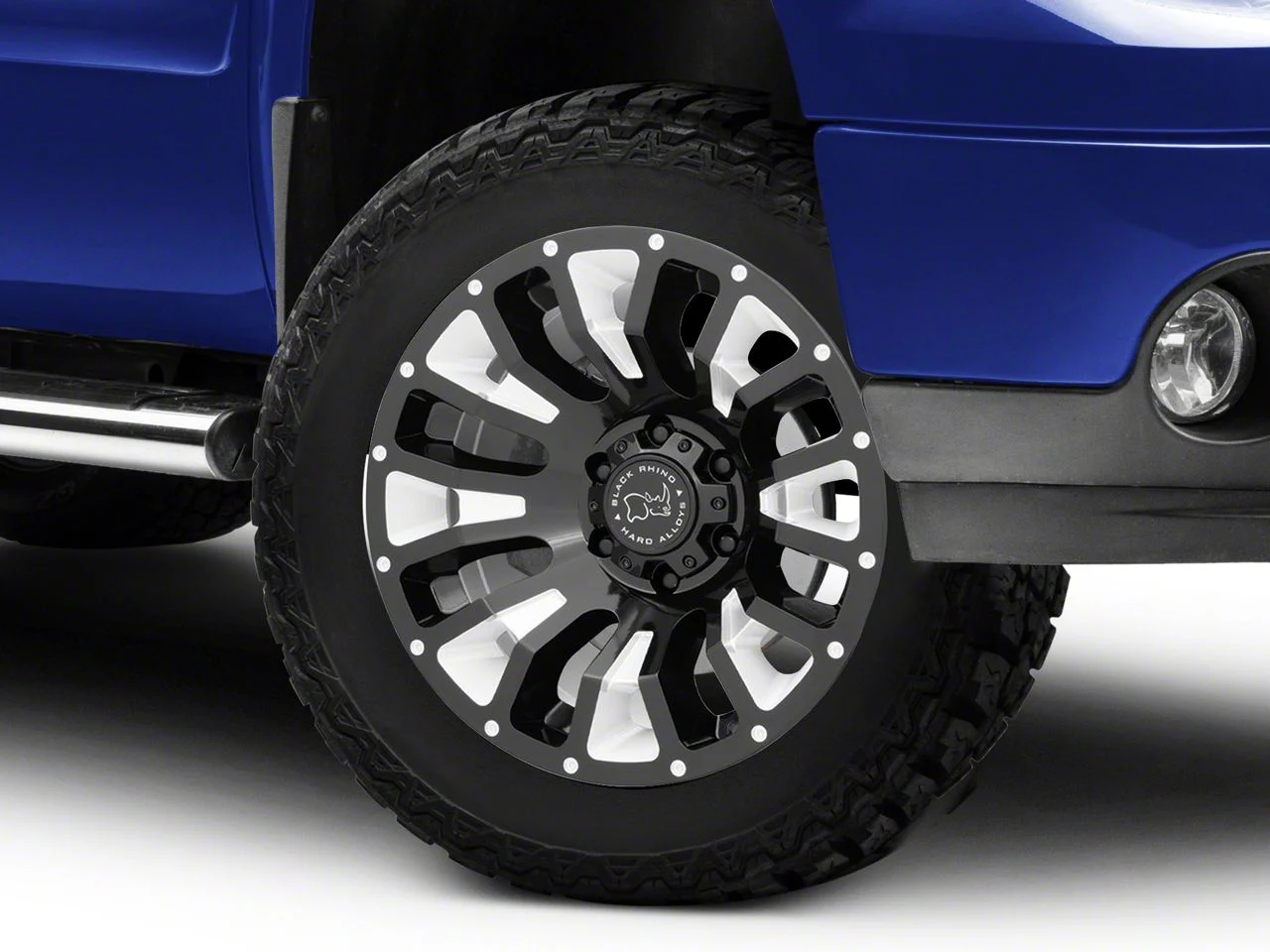 Black Rhino Pinatubo Gloss Black Milled 6-Lug Wheel; 20x9.5; 6mm Offset (07-13 Sierra 1500)