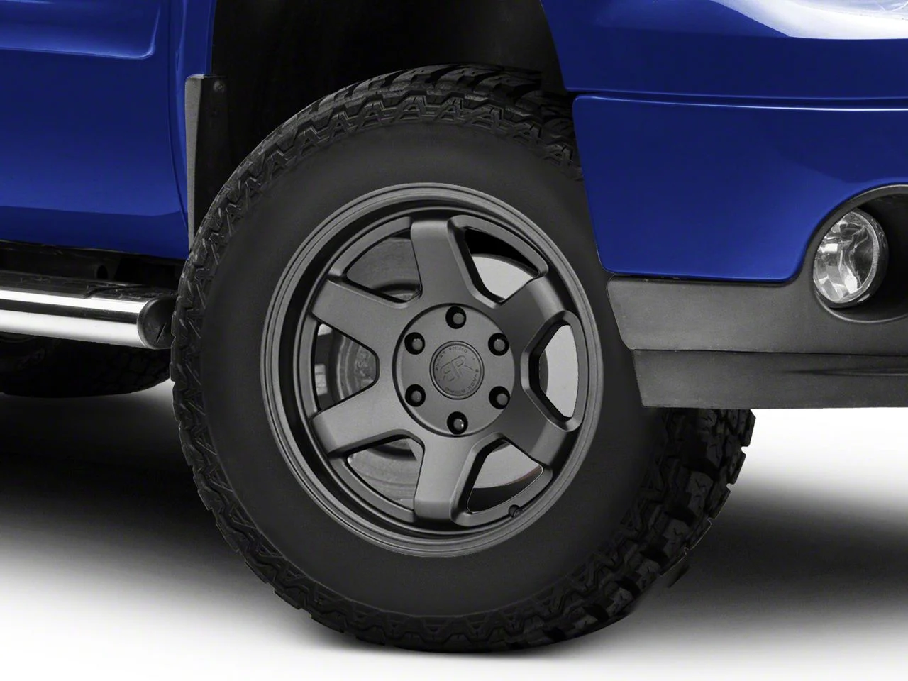 Black Rhino Roku Gunblack 6-Lug Wheel; 17x9.5; -18mm Offset (07-13 Sierra 1500)