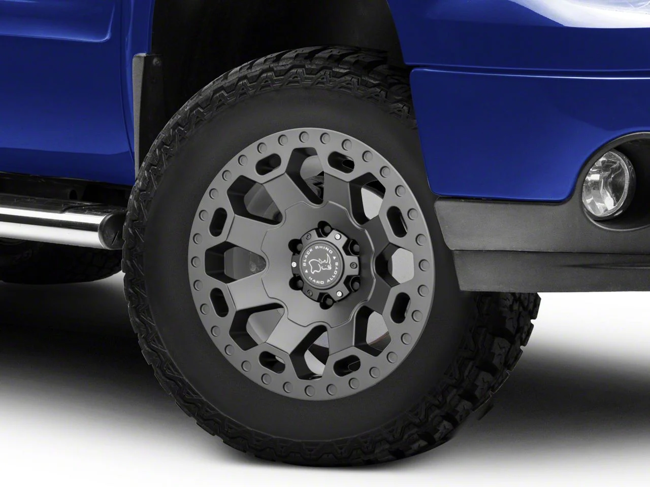 Black Rhino Warlord Matte Gunmetal 6-Lug Wheel; 18x9; 12mm Offset (07-13 Sierra 1500)