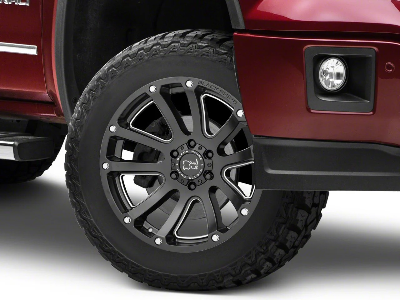 Black Rhino Highland Matte Black 6-Lug Wheel; 20x9.5; 12mm Offset (14-18 Sierra 1500)