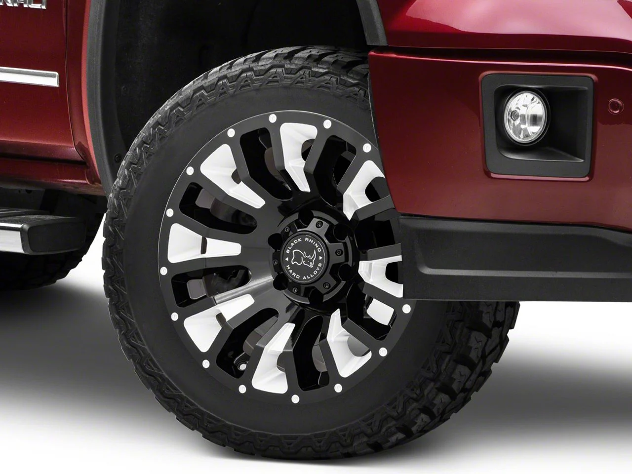 Black Rhino Pinatubo Gloss Black Milled 6-Lug Wheel; 20x9.5; -18mm Offset (14-18 Sierra 1500)
