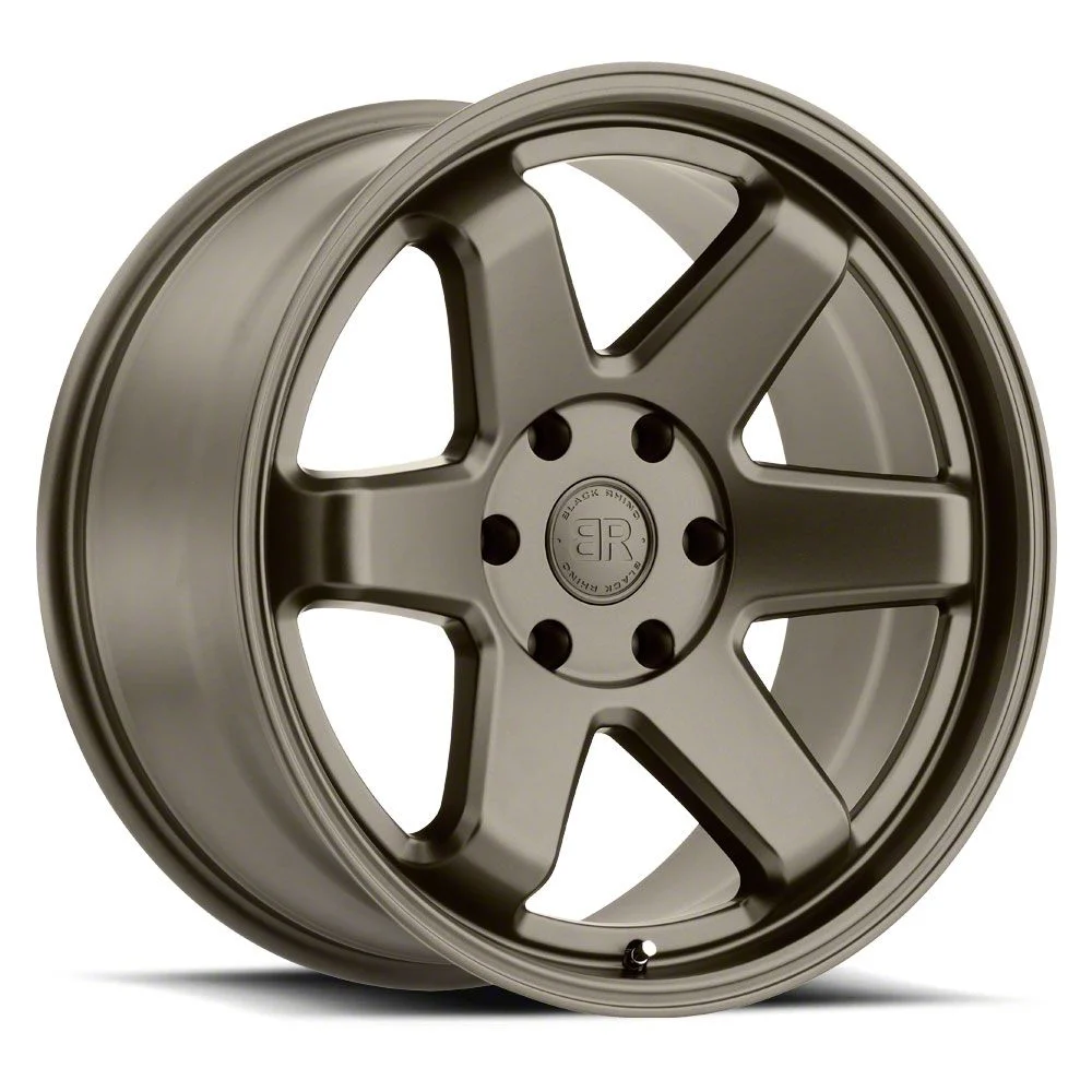 Black Rhino Roku Matte Bronze 6-Lug Wheel; 20x9.5; -18mm Offset (14-18 Sierra 1500)
