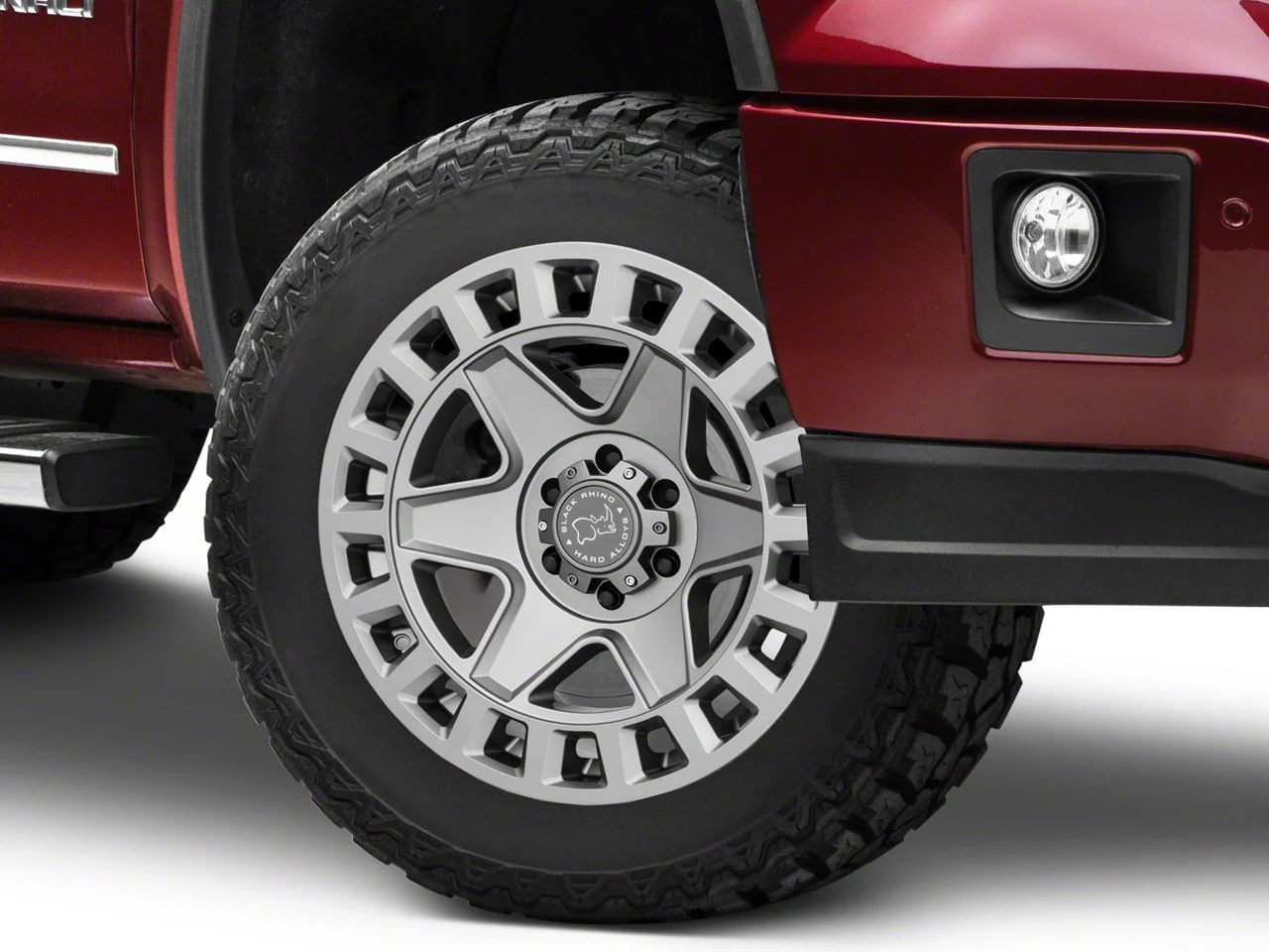Black Rhino York Matte Gunmetal 6-Lug Wheel; 20x9; 12mm Offset (14-18 Sierra 1500)