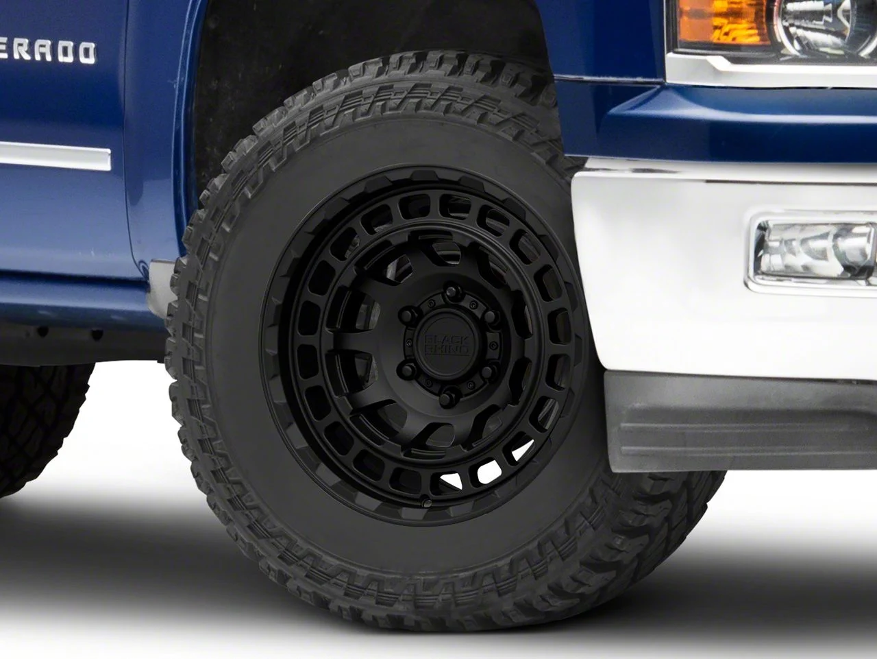 Black Rhino Chamber Matte Black 6-Lug Wheel; 20x9.5; -18mm Offset (14-18 Silverado 1500)