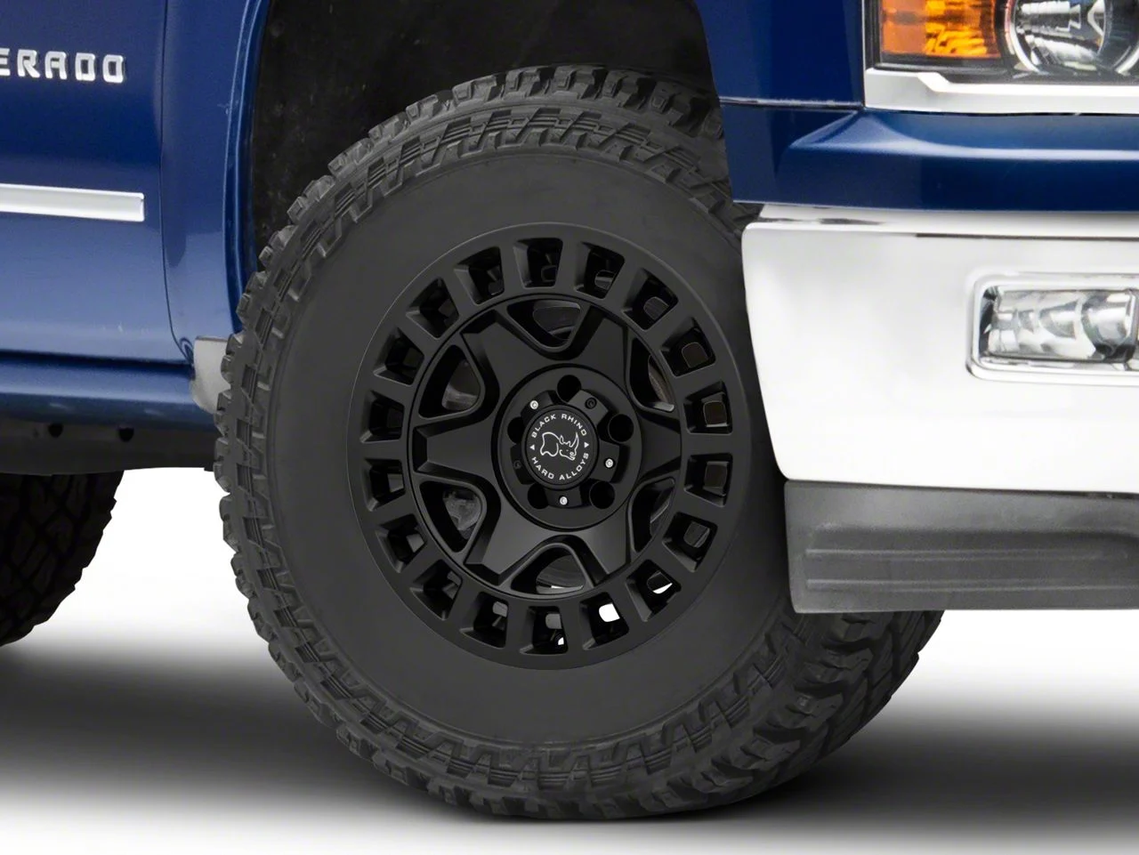 Black Rhino York Matte Black 6-Lug Wheel; 18x9; -12mm Offset (14-18 Silverado 1500)