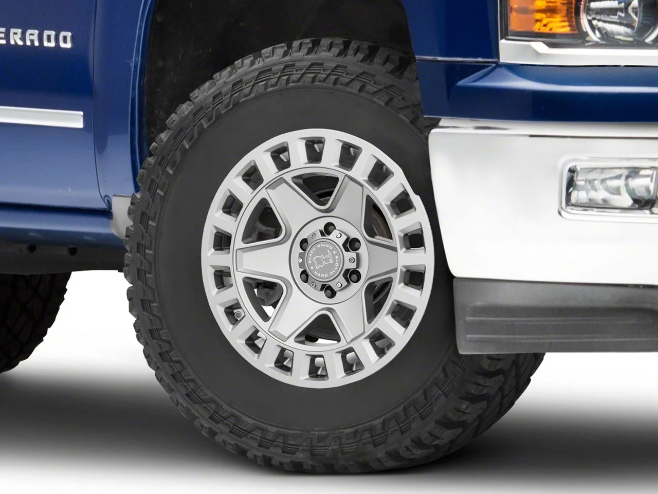 Black Rhino York Matte Gunmetal 6-Lug Wheel; 18x9; 12mm Offset (14-18 Silverado 1500)