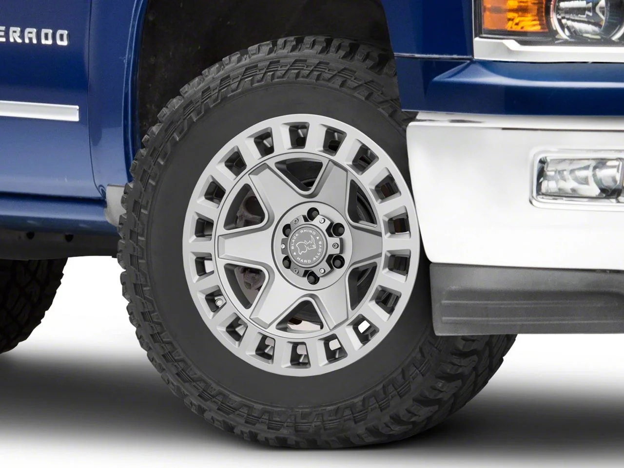 Black Rhino York Matte Gunmetal 6-Lug Wheel; 20x9; 12mm Offset (14-18 Silverado 1500)