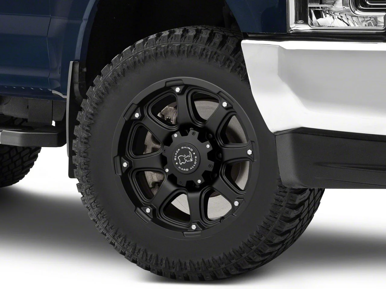 Black Rhino Glamis Matte Black 8-Lug Wheel; 20x9; 12mm Offset (17-22 F-250 Super Duty)