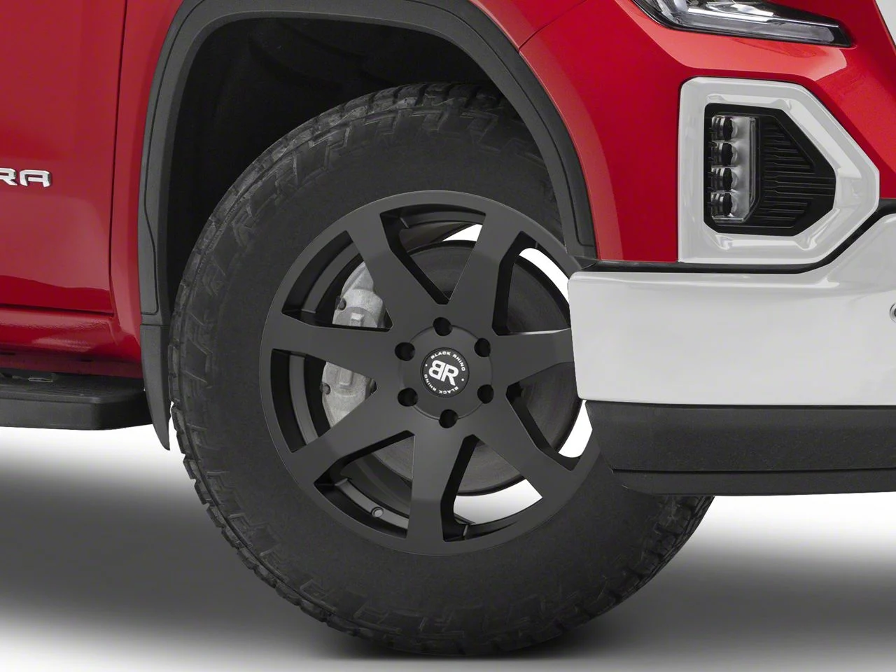 Black Rhino Mozambique Matte Black 6-Lug Wheel; 20x8.5; 45mm Offset (19-26 Sierra 1500)