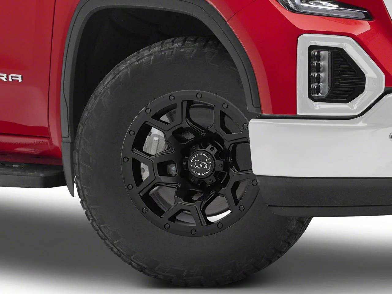 Black Rhino Overland Matte Black 6-Lug Wheel; 18x9.5; -18mm Offset (19-26 Sierra 1500)