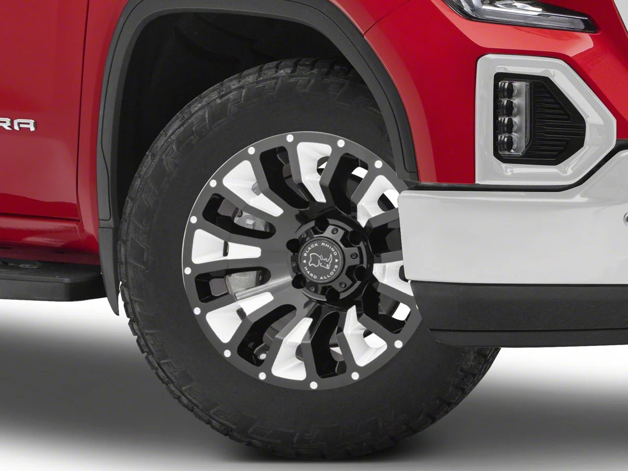 Black Rhino Pinatubo Gloss Black Milled 6-Lug Wheel; 20x9.5; 6mm Offset (19-26 Sierra 1500)